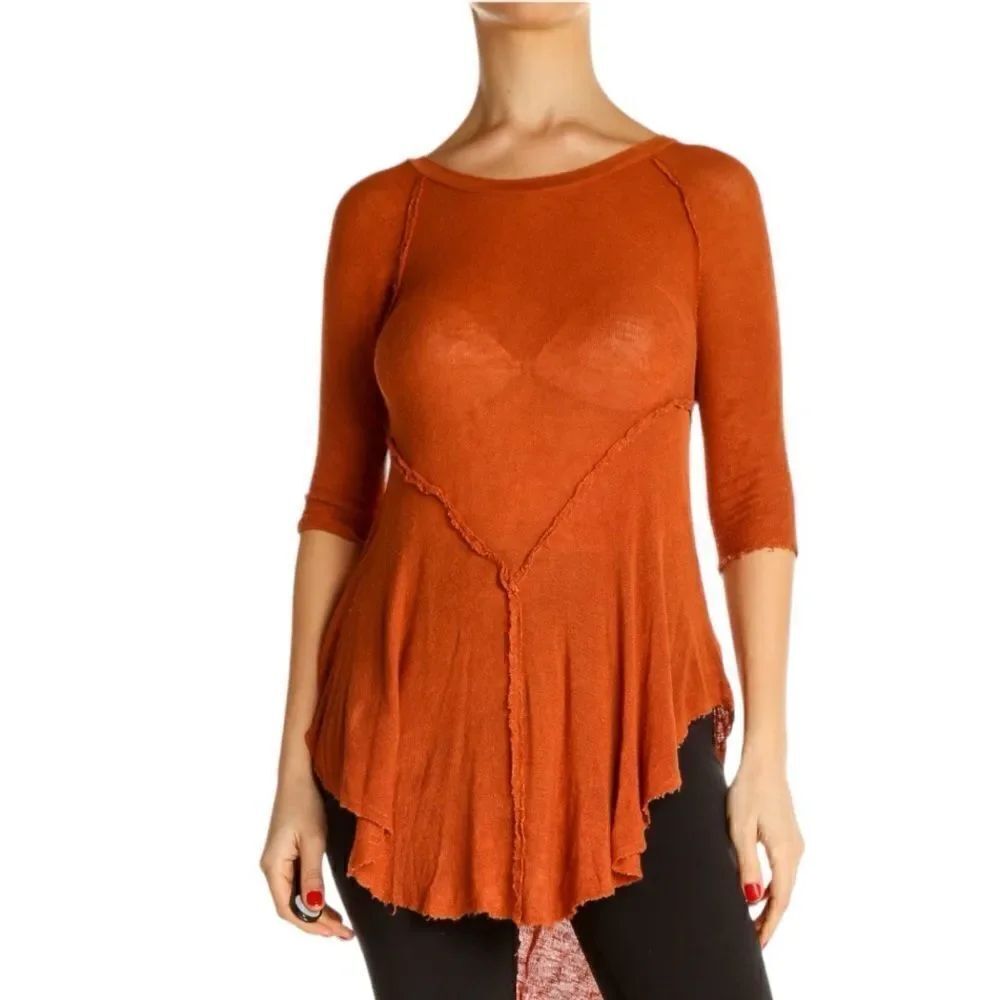 Free People Top Woman’s Size S Knit Long Length